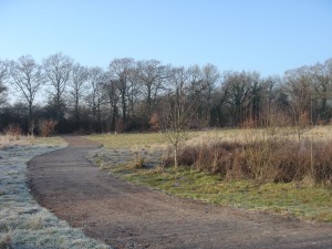 Green Crescent path, Burgess Hill dedicated as public bridleway - 2013